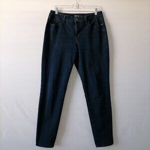 Style & Co. Denim Womens Navy Blue Mid Rise Five Pocket Skinny Leg Jeans Size 10